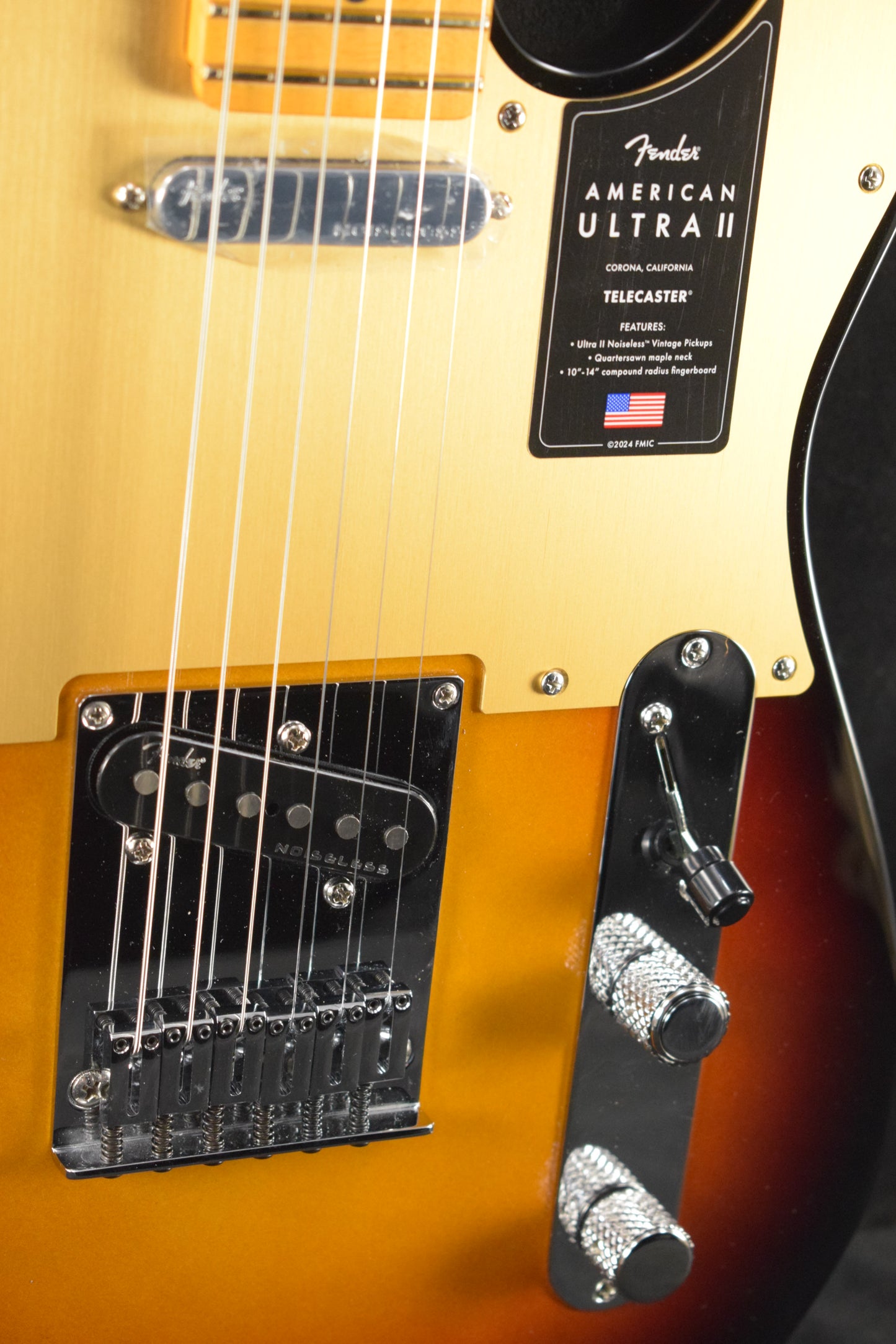 Fender American Ultra II Telecaster Ultraburst Maple Fingerboard