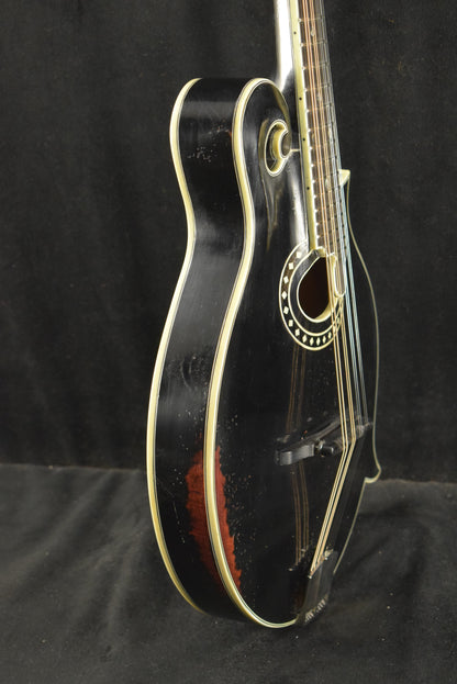 Eastman MD814/V-BK F-Style Oval-Hole Mandolin Antique Black Varnish