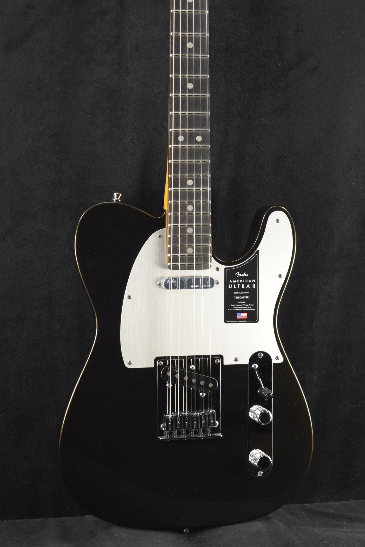 Fender American Ultra II Telecaster Texas Tea Ebony Fingerboard