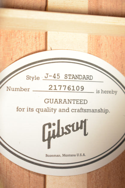 Gibson J-45 Standard Vintage Sunburst