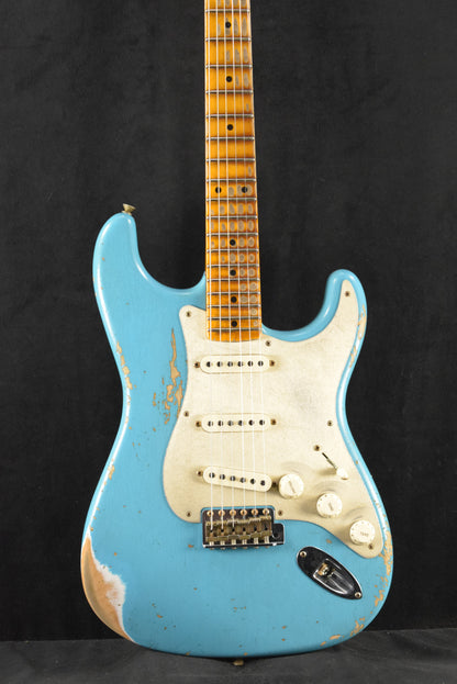 Fender Limited Edition '58 Stratocaster Heavy Relic - Super Faded Aged Taos Turquoise