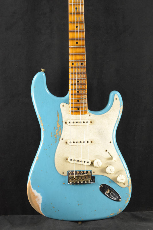 Fender Limited Edition '58 Stratocaster Heavy Relic - Super Faded Aged Taos Turquoise