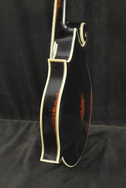 Eastman MD814/V-BK F-Style Oval-Hole Mandolin Antique Black Varnish