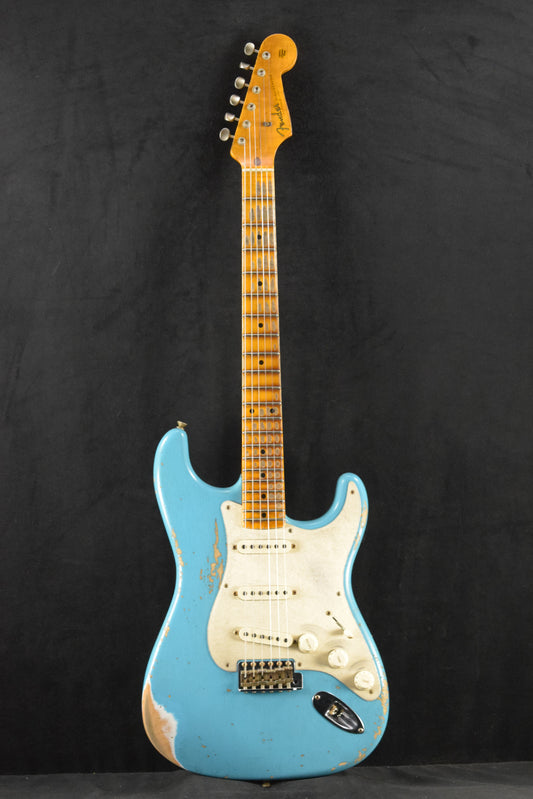 Fender Limited Edition '58 Stratocaster Heavy Relic - Super Faded Aged Taos Turquoise