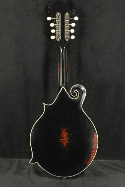 Eastman MD814/V-BK F-Style Oval-Hole Mandolin Antique Black Varnish