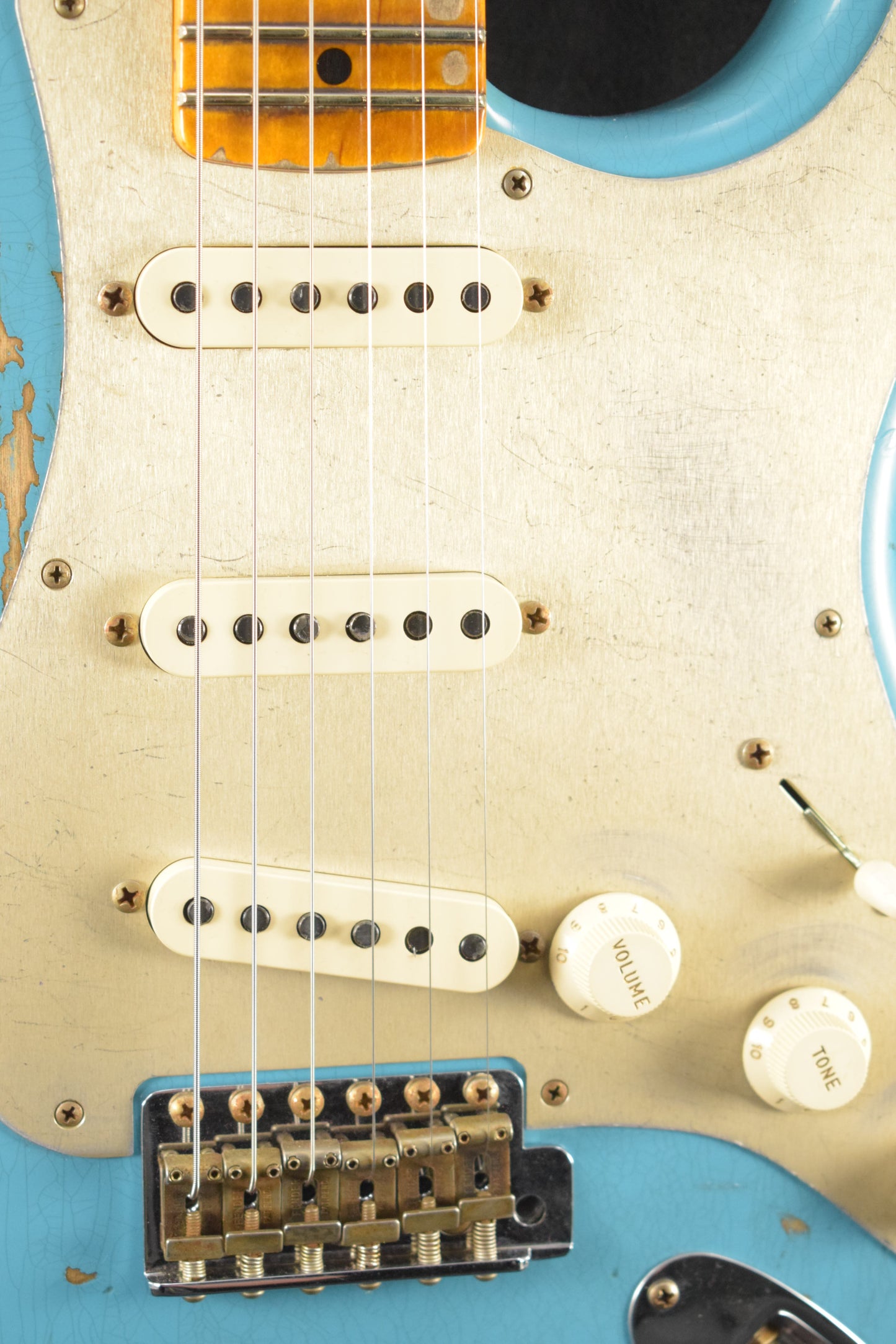 Fender Limited Edition '58 Stratocaster Heavy Relic - Super Faded Aged Taos Turquoise