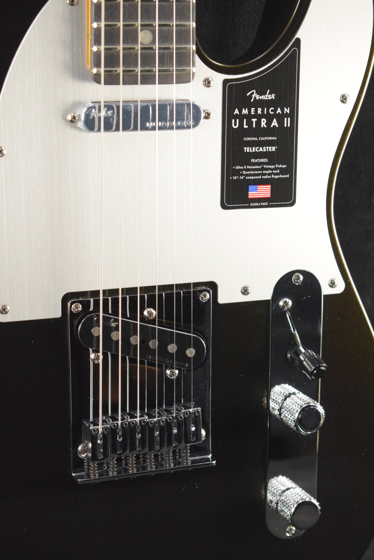 Fender American Ultra II Telecaster Texas Tea Ebony Fingerboard
