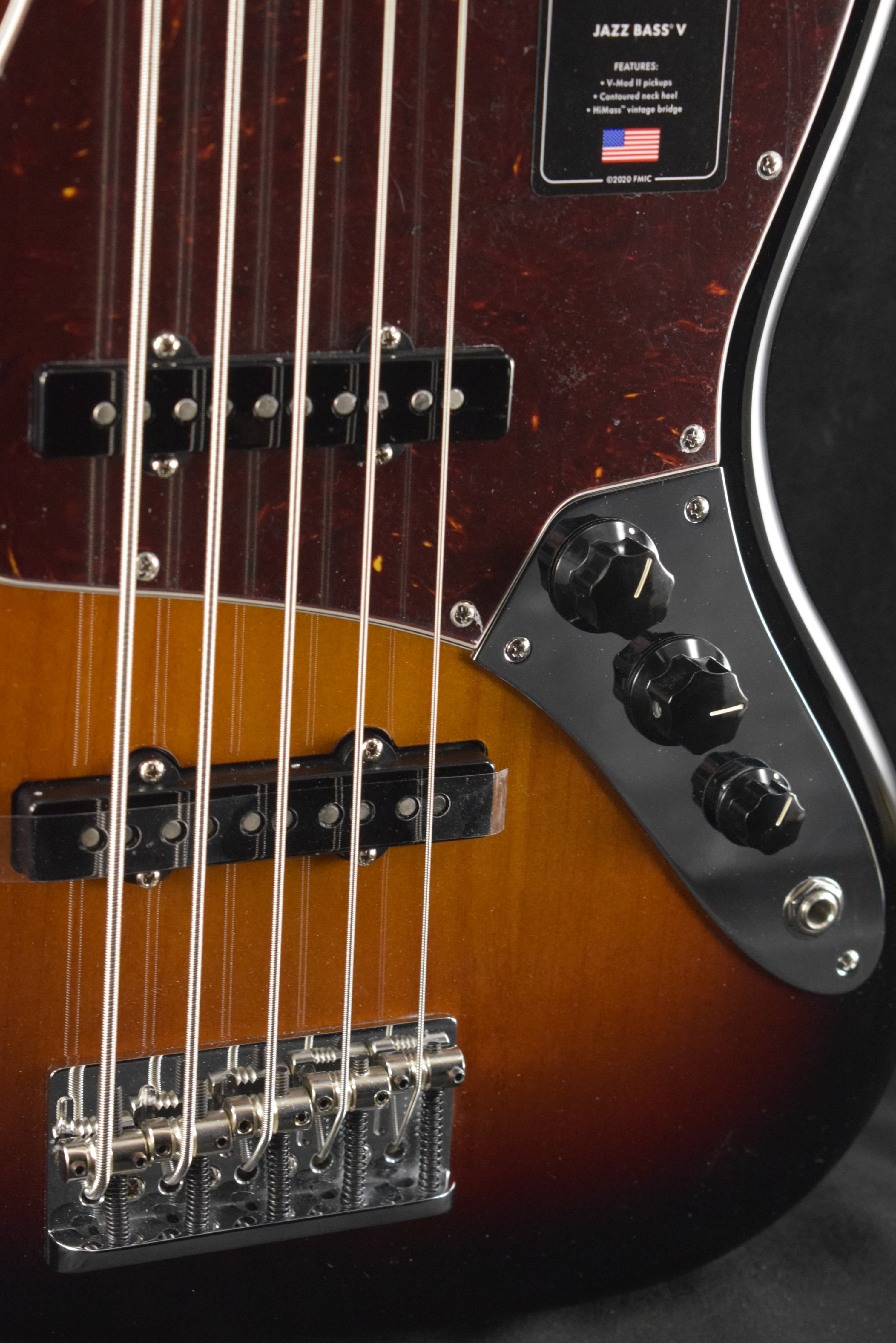 Fender American Professional II Jazz Bass V 3-Color Sunburst