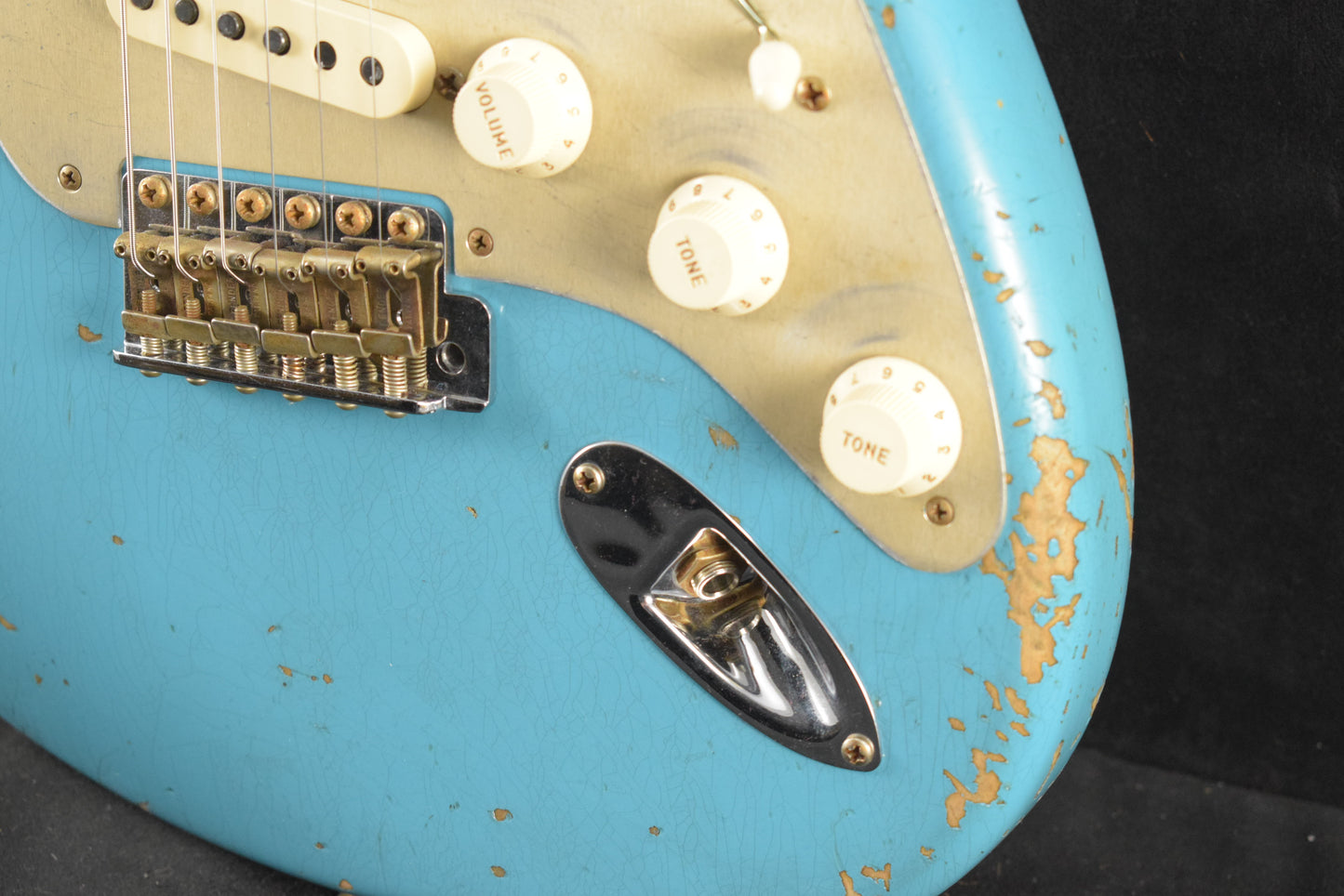 Fender Limited Edition '58 Stratocaster Heavy Relic - Super Faded Aged Taos Turquoise