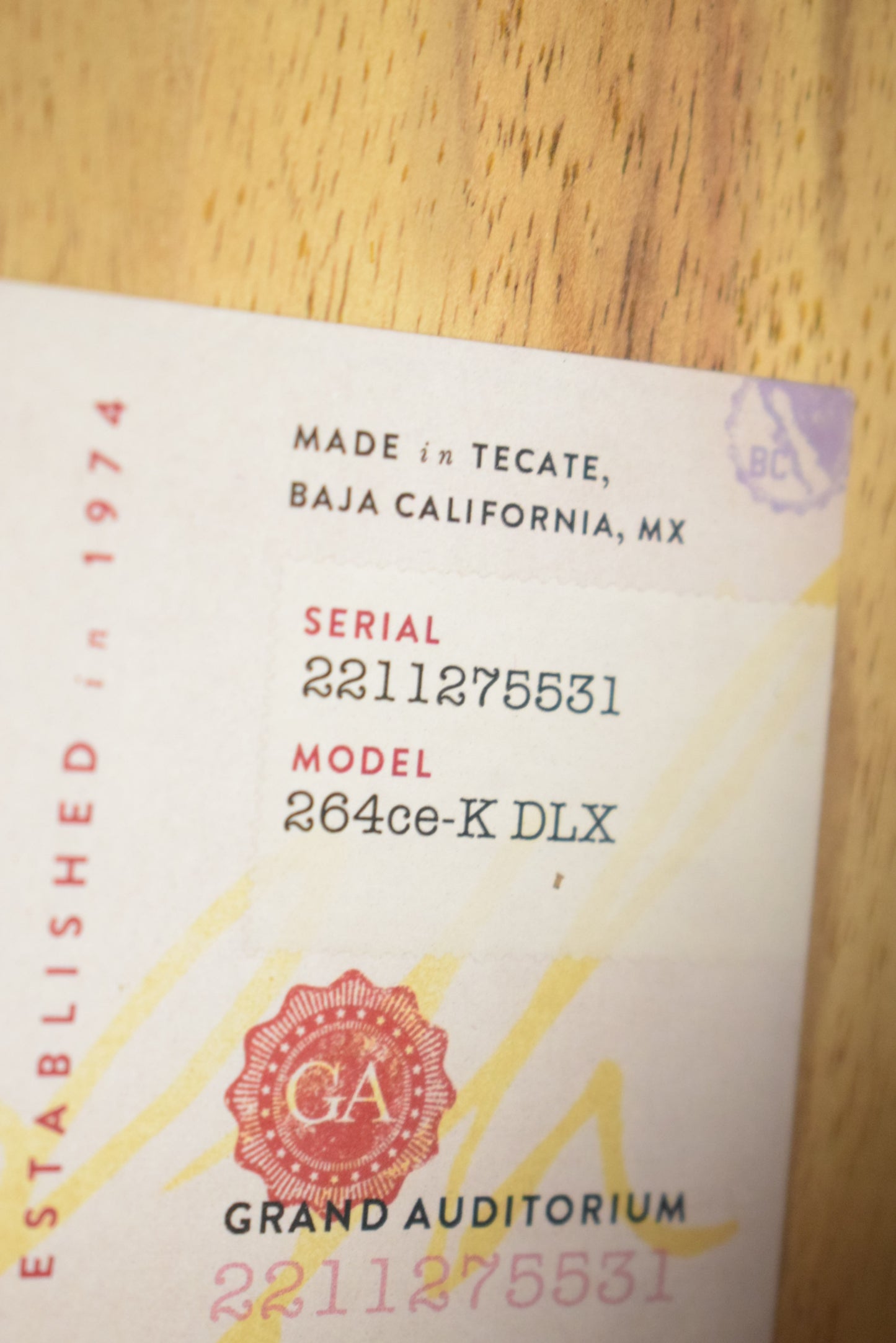 Taylor 264ce-K DLX 12-String Shaded Edgeburst