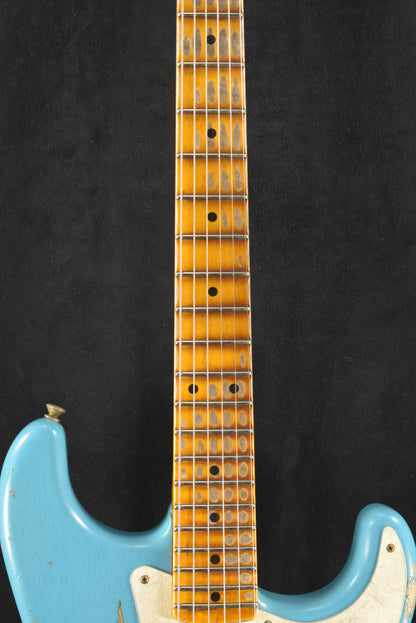 Fender Limited Edition '58 Stratocaster Heavy Relic - Super Faded Aged Taos Turquoise
