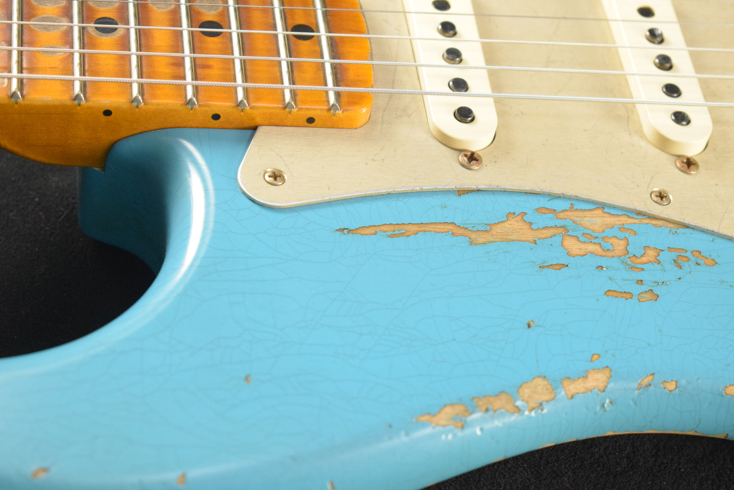 Fender Limited Edition '58 Stratocaster Heavy Relic - Super Faded Aged Taos Turquoise
