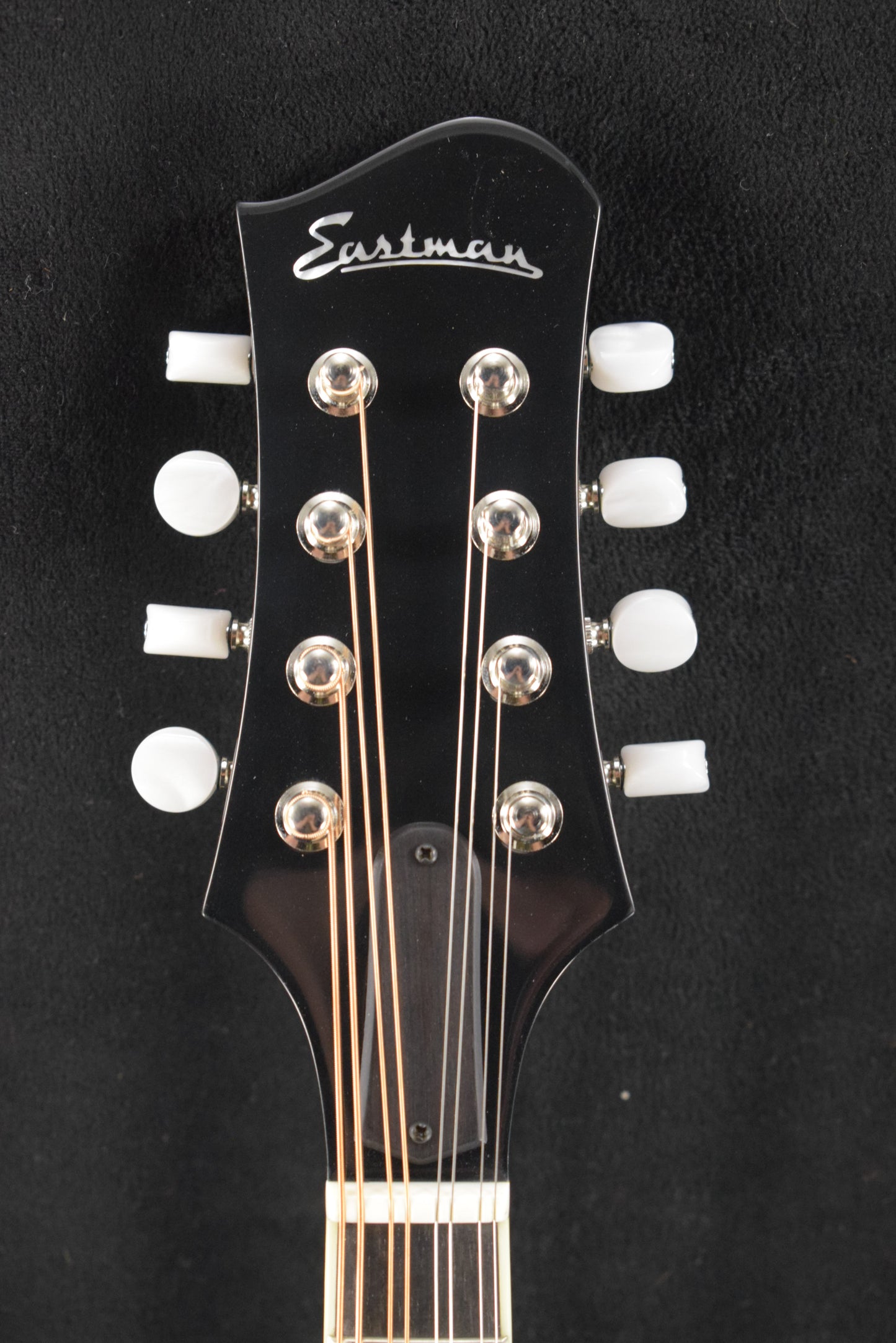 Eastman MD404-BK A-Style Oval-Hole Mandolin Black