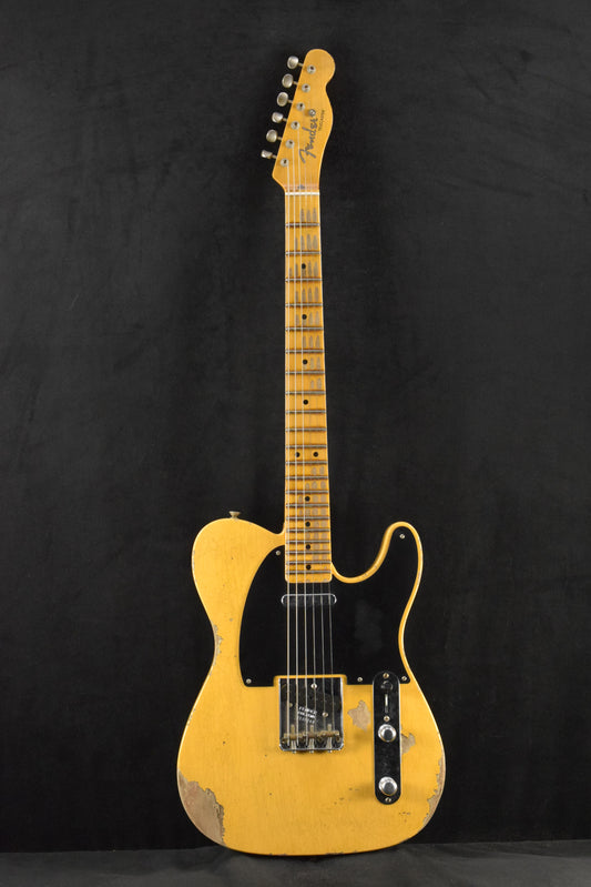 Fender Time Machine '52 Telecaster Heavy Relic Aged Nocaster Blonde