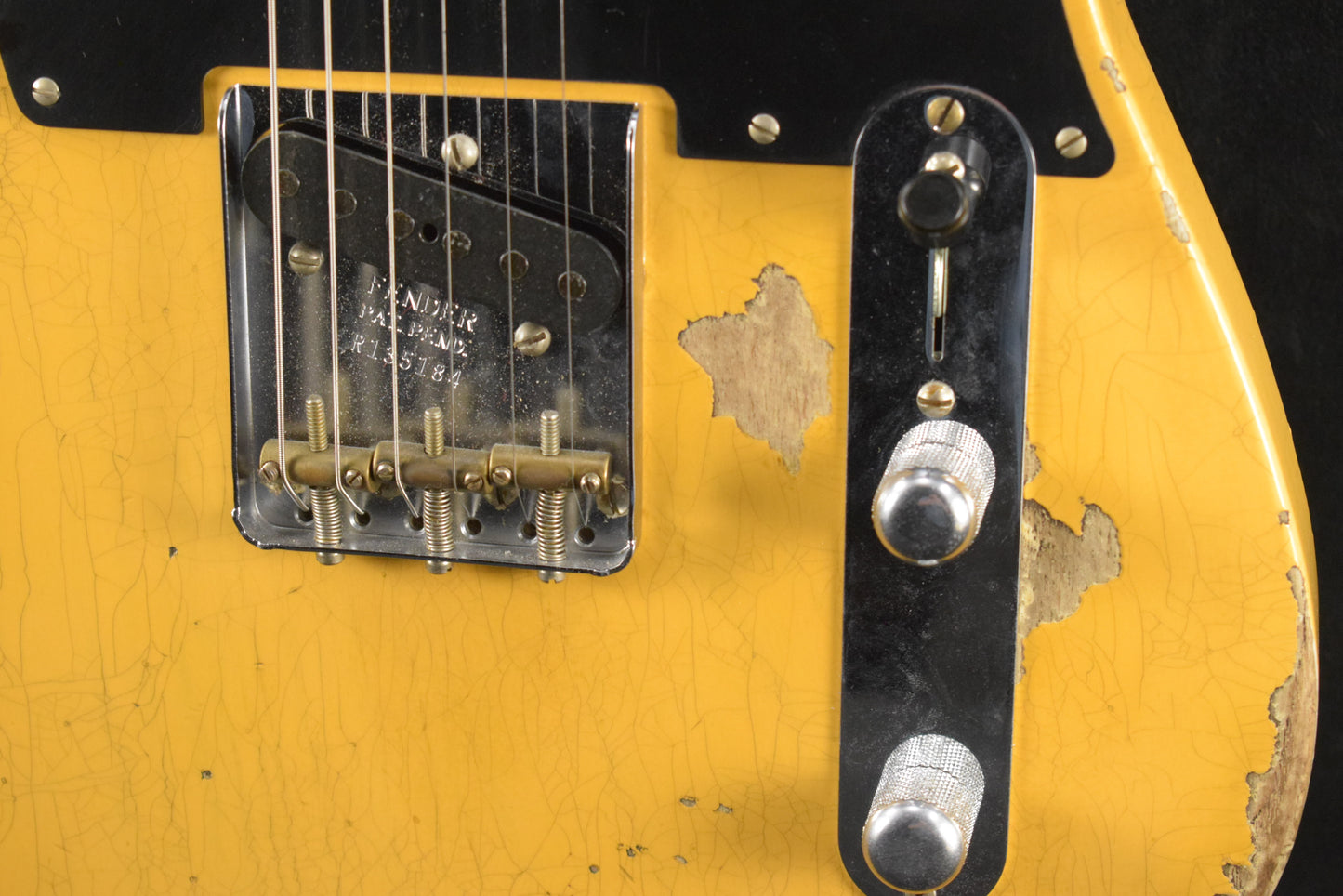 Fender Time Machine '52 Telecaster Heavy Relic Aged Nocaster Blonde