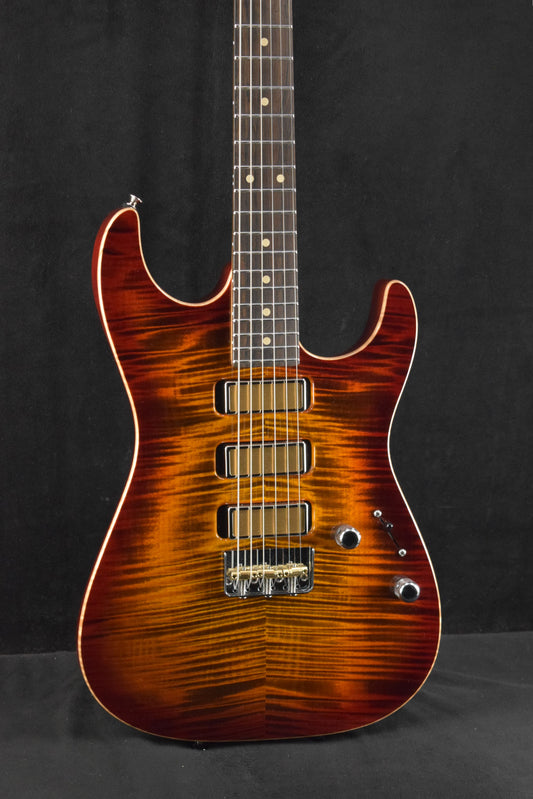 Tom Anderson Drop Top Shorty Ginger Burst with Binding