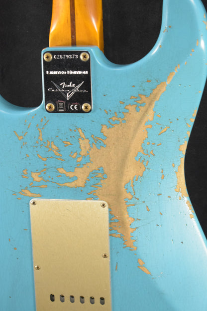 Fender Limited Edition '58 Stratocaster Heavy Relic - Super Faded Aged Taos Turquoise