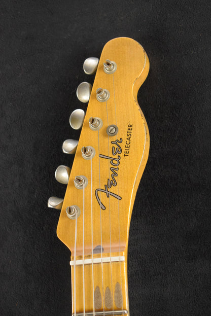 Fender Time Machine '52 Telecaster Heavy Relic Aged Nocaster Blonde