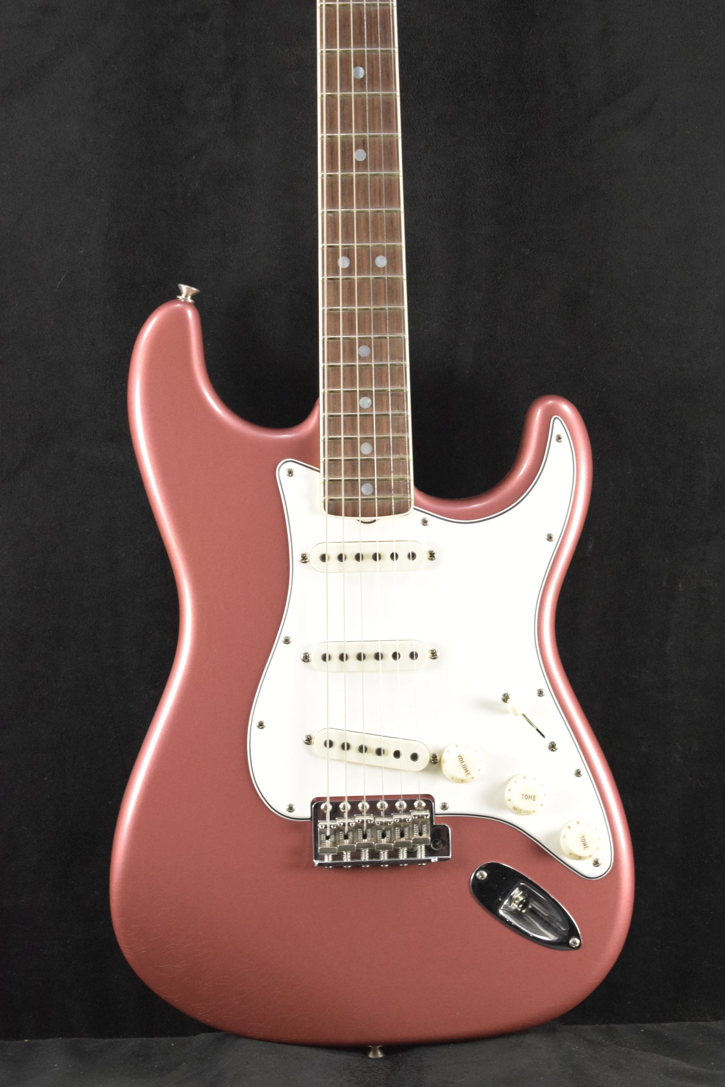 Fender Limited Edition Roasted '65 Strat DLX Closet Classic - Aged Burgundy Mist Metallic