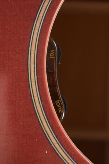 Martin DSS-16E Dreadnought Sloped Shoulder Acoustic-Electric Cherry Cola