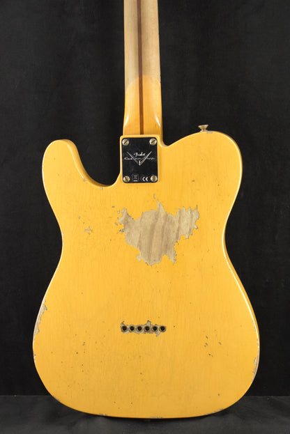 Fender Time Machine '52 Telecaster Heavy Relic Aged Nocaster Blonde