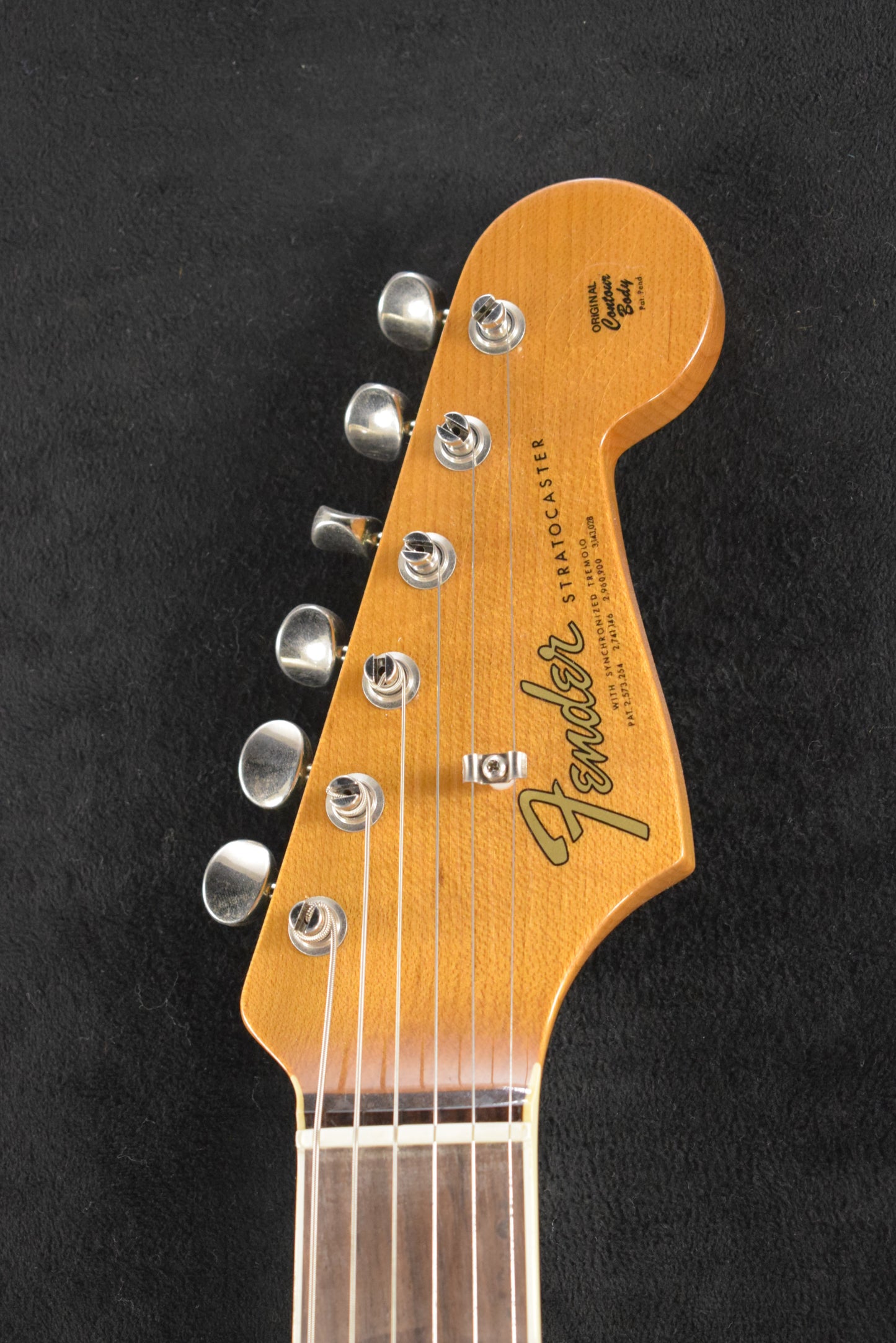 Fender Limited Edition Roasted '65 Strat DLX Closet Classic - Aged Burgundy Mist Metallic