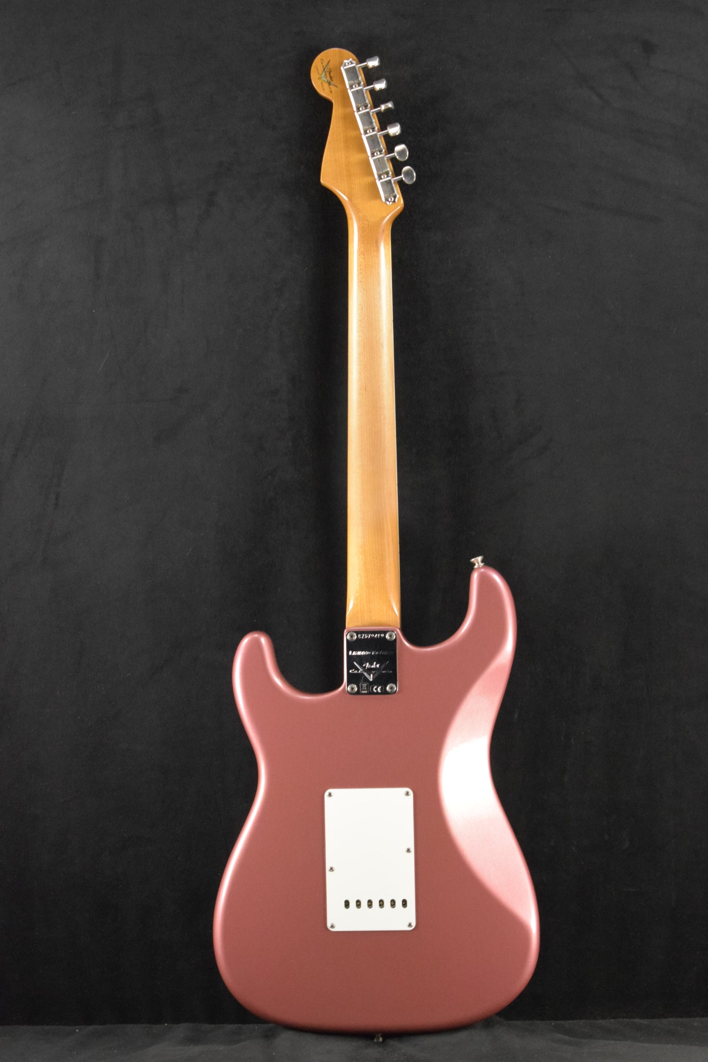 Fender Limited Edition Roasted '65 Strat DLX Closet Classic - Aged Burgundy Mist Metallic