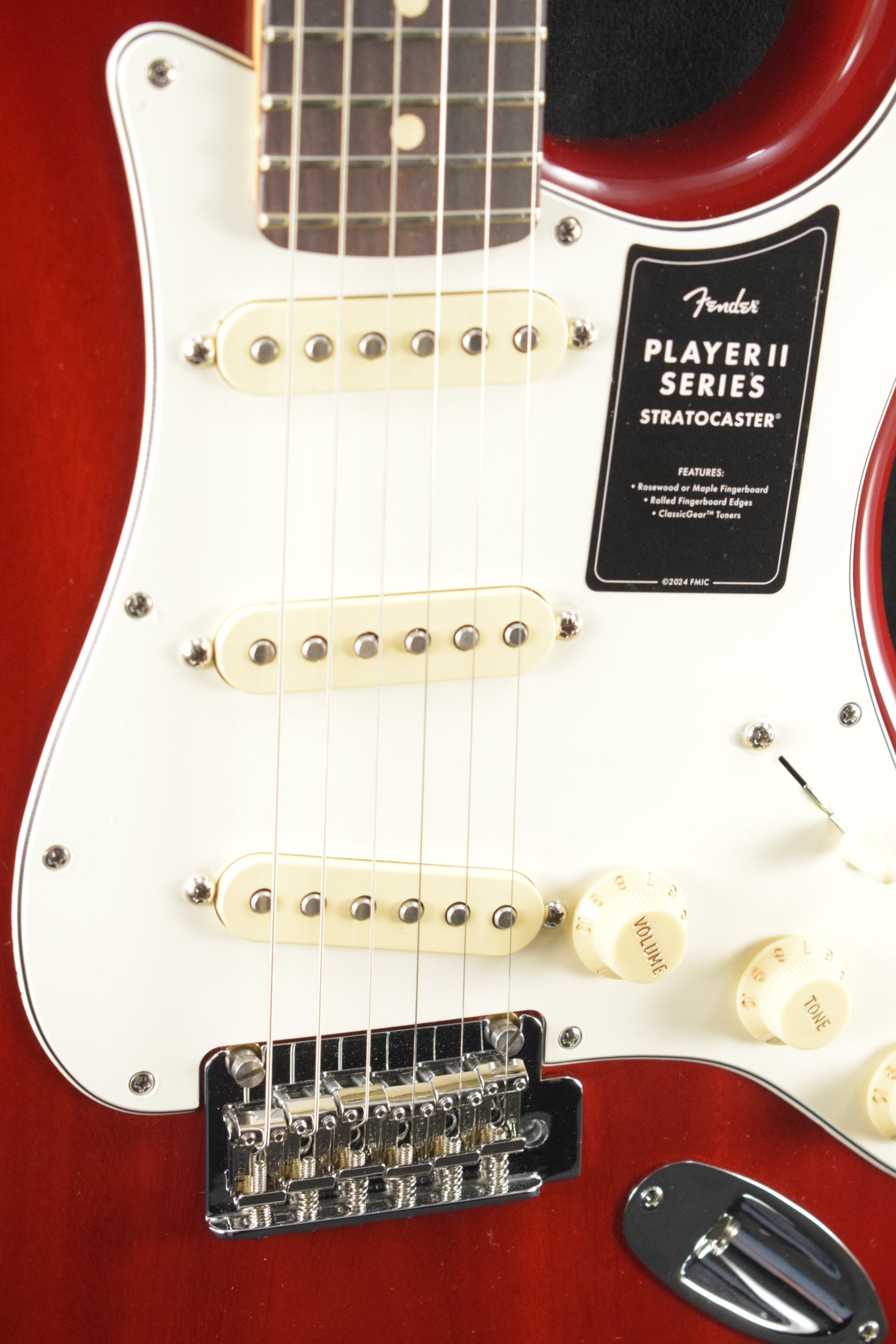 Fender Player II Stratocaster Transparent Cherry Burst Rosewood Fingerboard