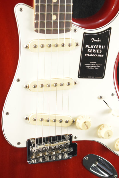 Fender Player II Stratocaster Transparent Cherry Burst Rosewood Fingerboard