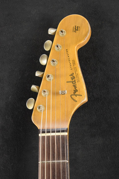 Fender Limited Edition 1964 L-Series Stratocaster Heavy Relic 3A Aged Olympic White