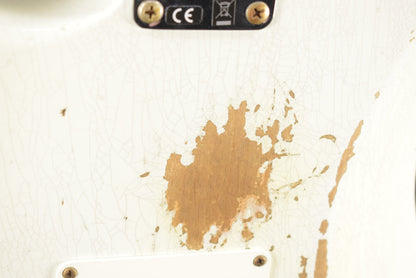 Fender Limited Edition 1964 L-Series Stratocaster Heavy Relic 3A Aged Olympic White
