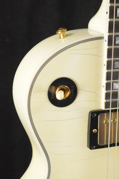 Gibson Murphy Lab 1957 Les Paul Custom 2-Pickup Alpine White Ultra Light Aged Fuller's Exclusive