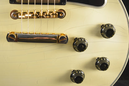 Gibson Murphy Lab 1957 Les Paul Custom 2-Pickup Alpine White Ultra Light Aged Fuller's Exclusive