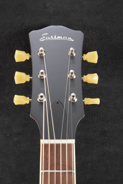 Eastman SB59/S-BR Solid Body Vintage Truetone Satin Burgundy Red
