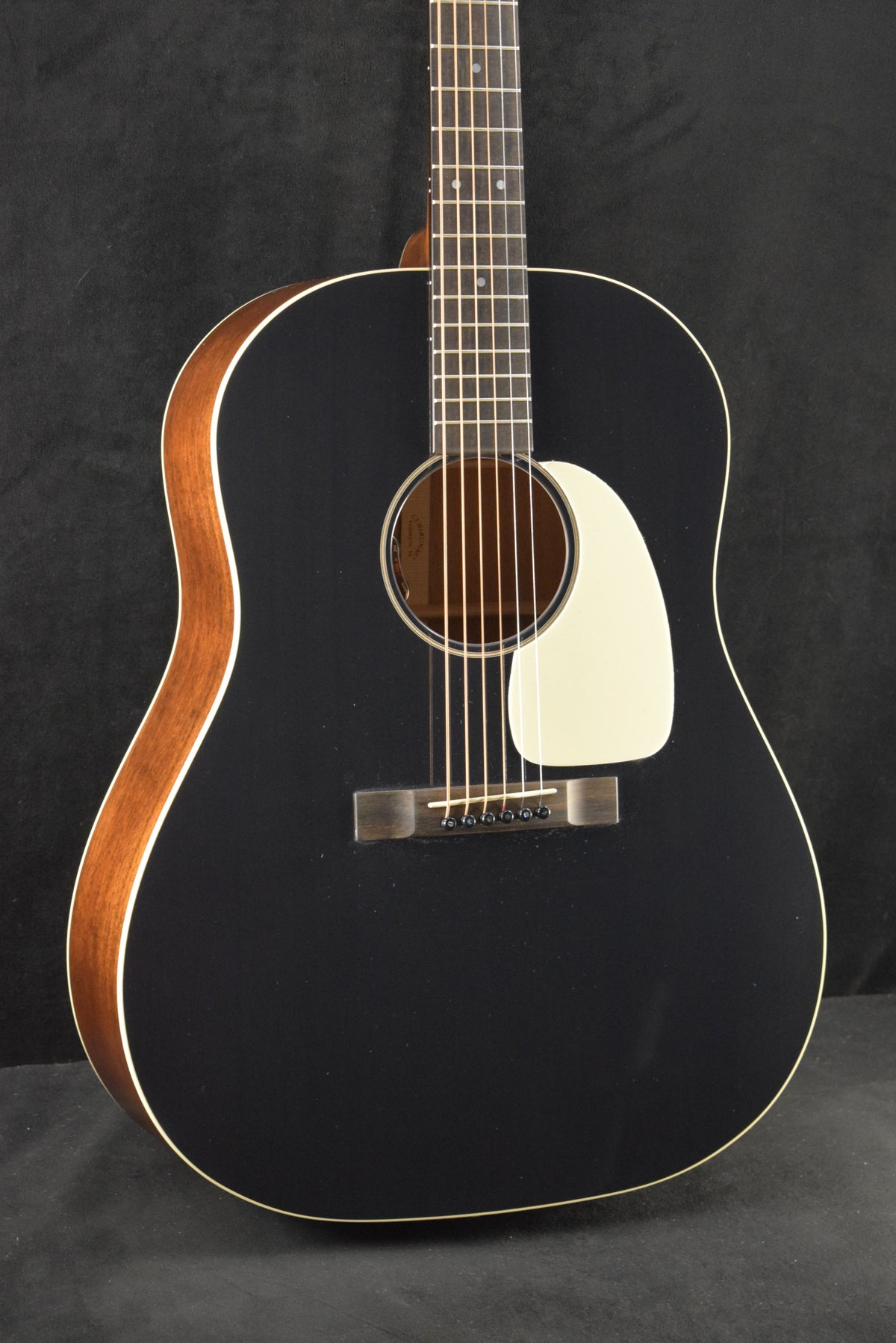 Martin DSS-16E Sloped Shoulder Dreadnought Acoustic Electric Black Smoke