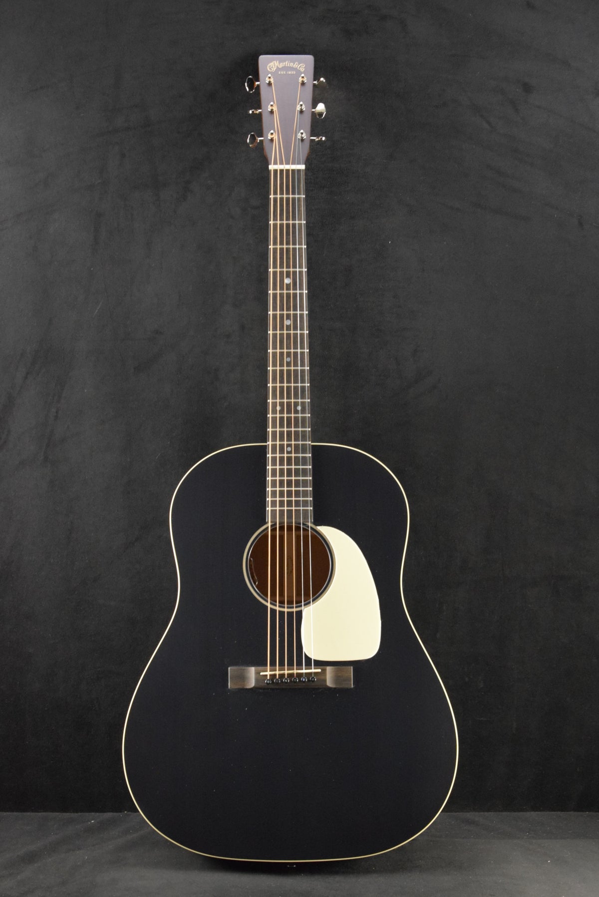 Martin DSS-16E Sloped Shoulder Dreadnought Acoustic Electric Black Smoke