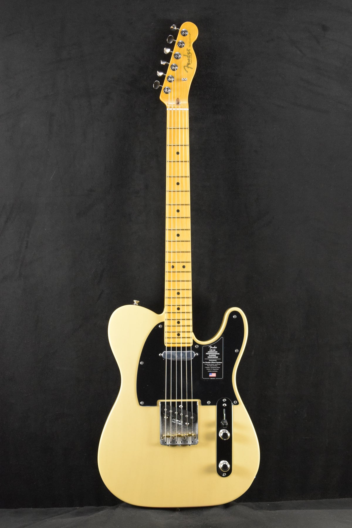 Fender Limited Edition American Professional Classic Telecaster featuring the Fender Silent System Vintage Blonde