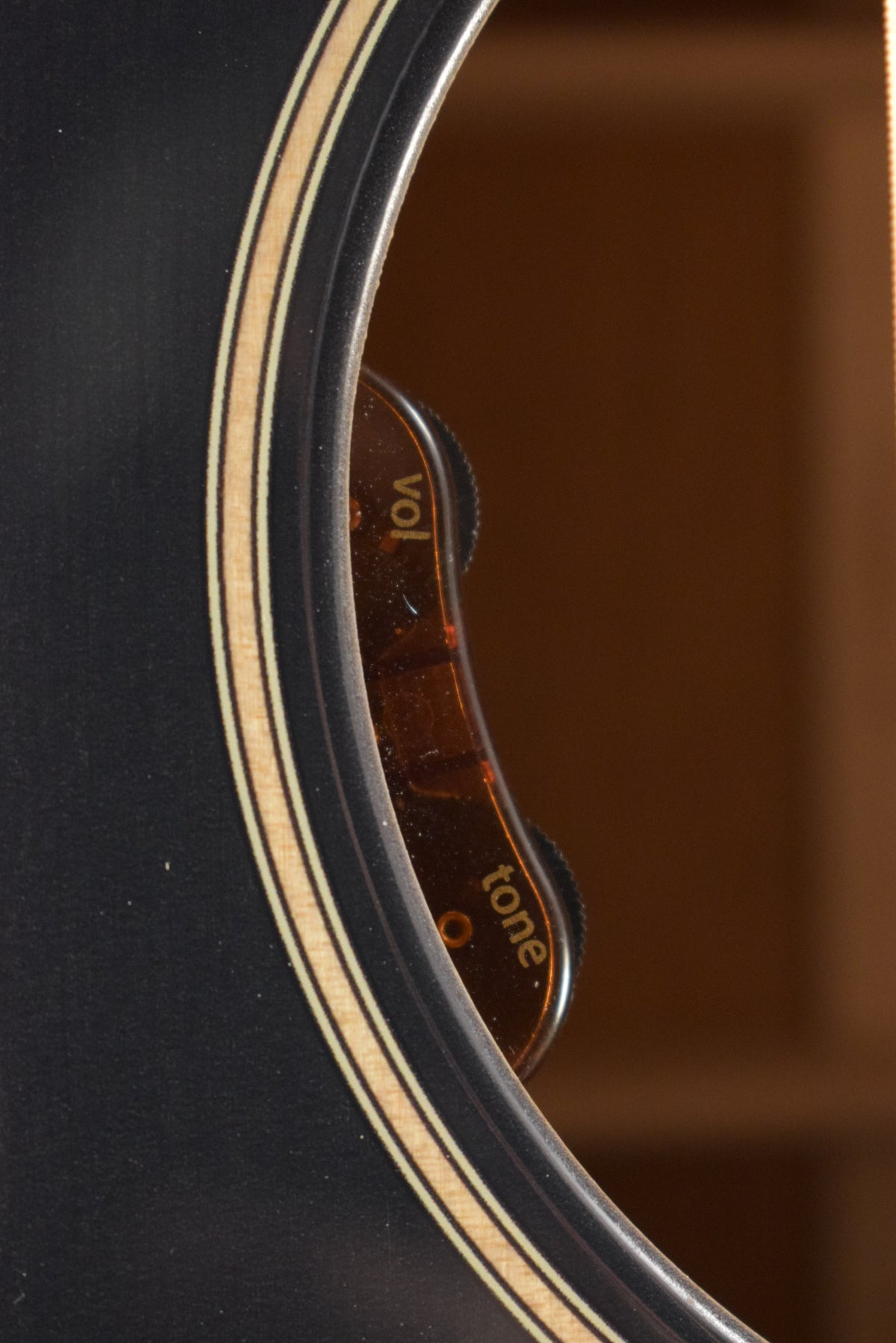 Martin DSS-16E Sloped Shoulder Dreadnought Acoustic Electric Black Smoke