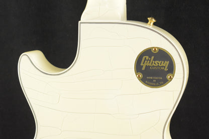 Gibson Murphy Lab 1957 Les Paul Custom 2-Pickup Alpine White Ultra Light Aged Fuller's Exclusive