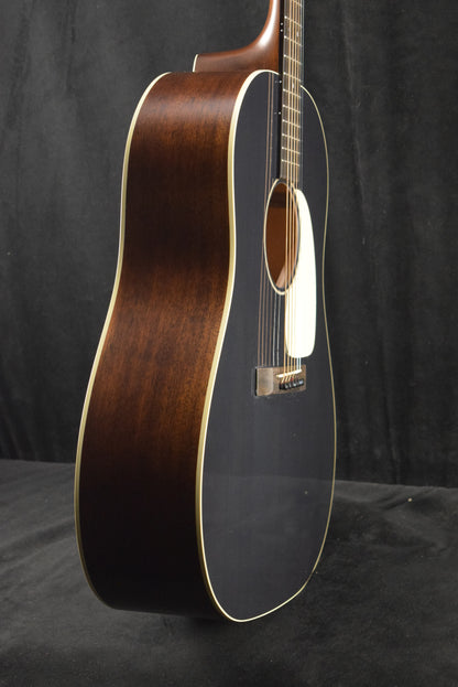 Martin DSS-16E Sloped Shoulder Dreadnought Acoustic Electric Black Smoke