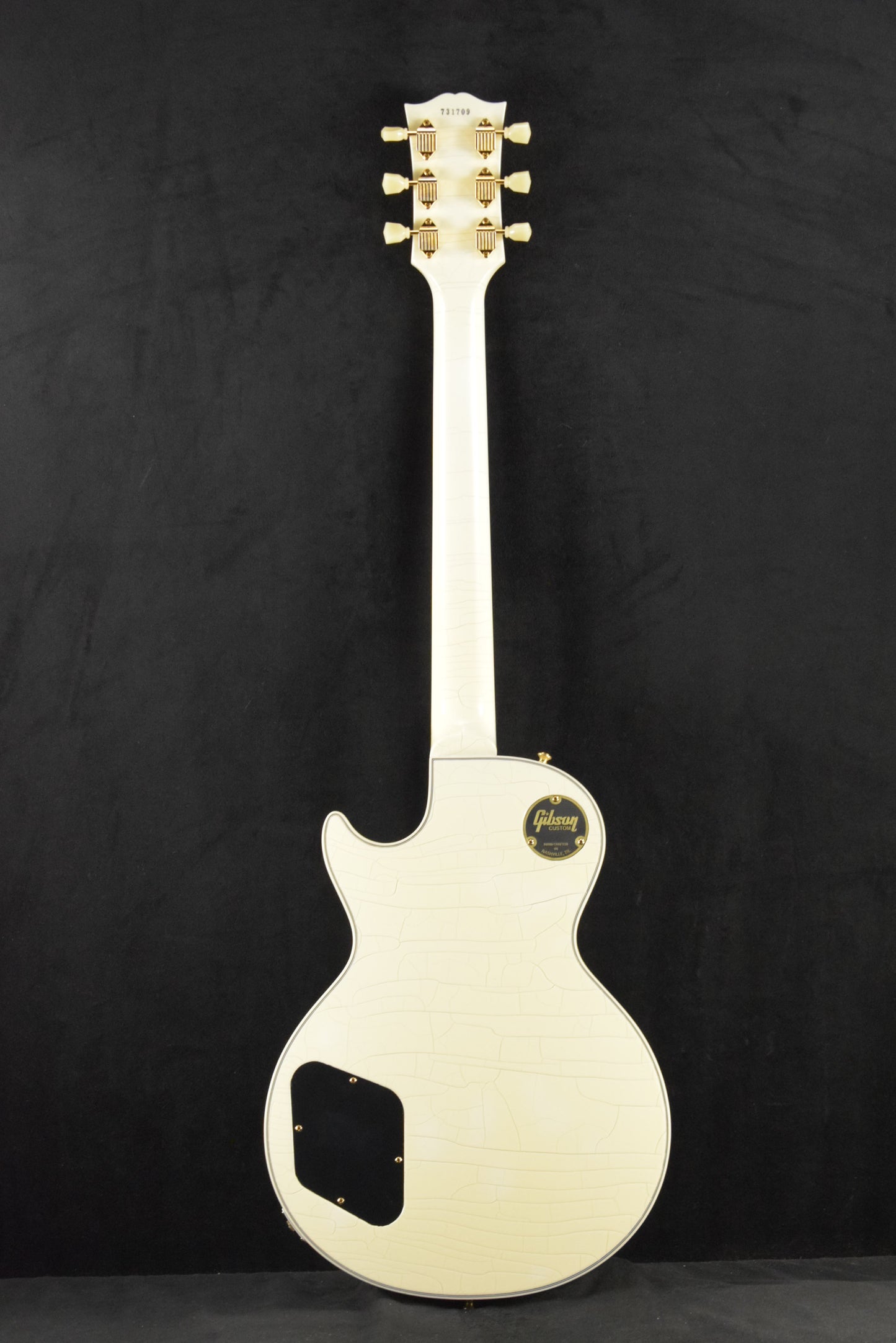 Gibson Murphy Lab 1957 Les Paul Custom 2-Pickup Alpine White Ultra Light Aged Fuller's Exclusive