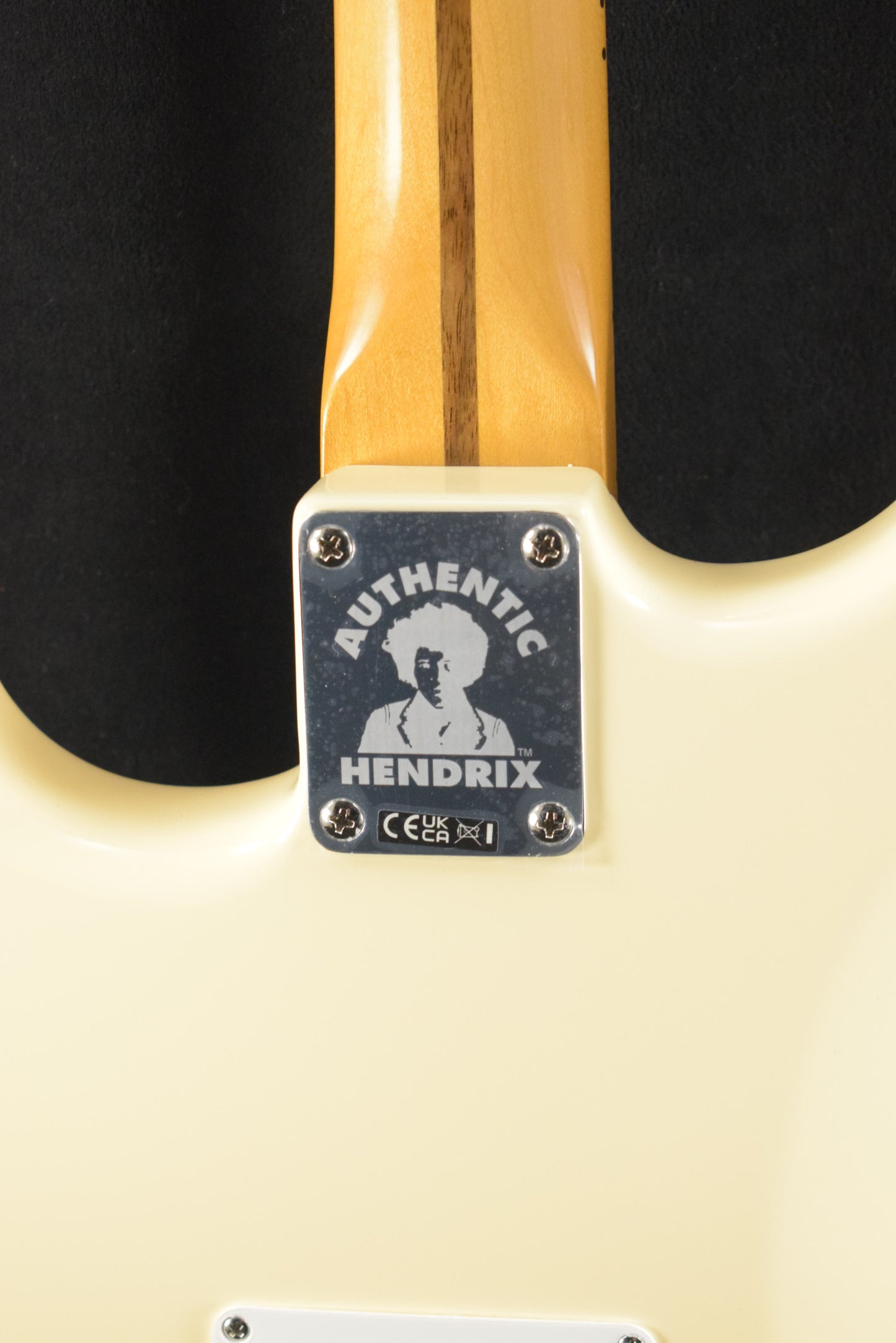 Fender Jimi Hendrix Stratocaster Olympic White Maple Fingerboard