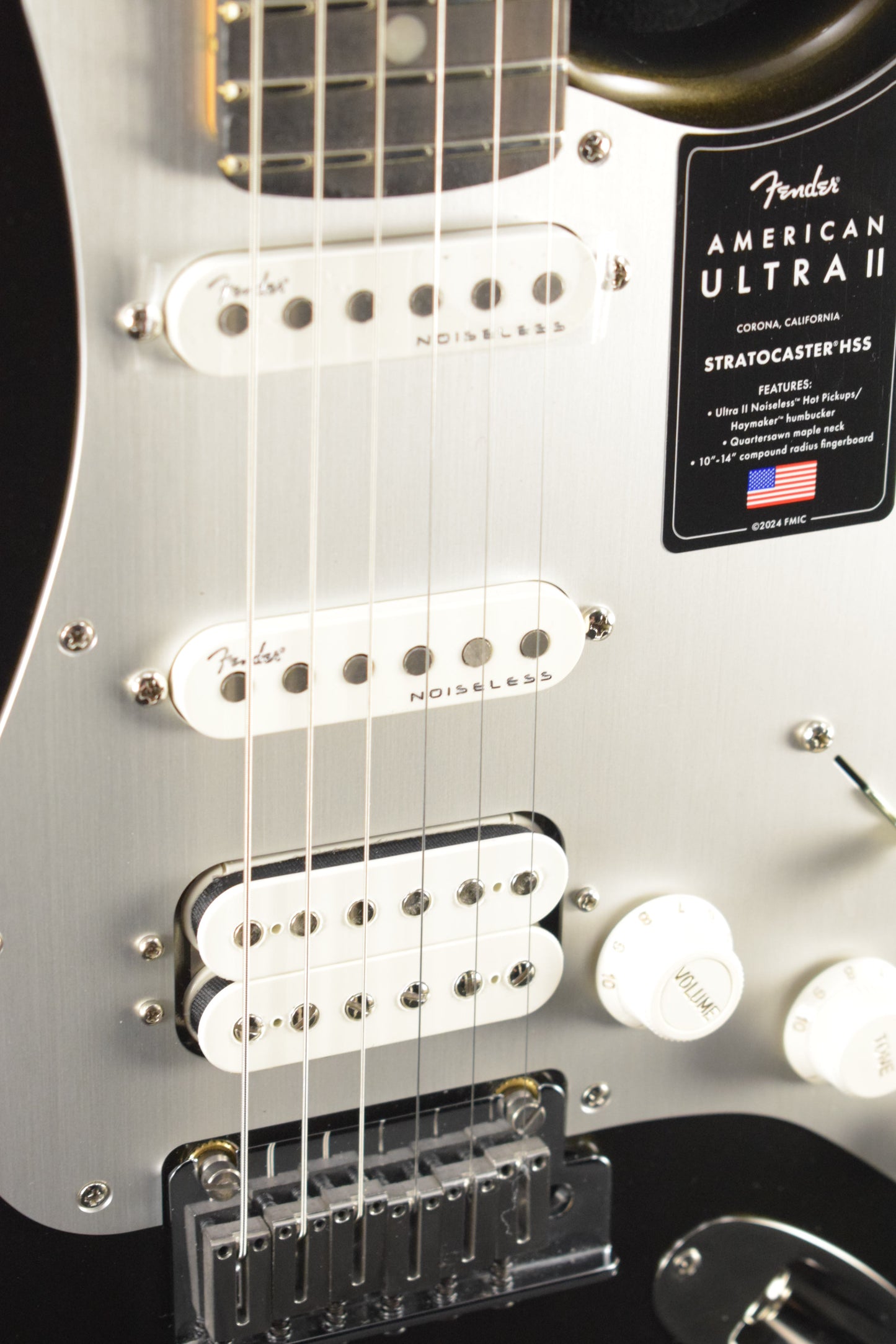 Fender American Ultra II Stratocaster HSS Texas Tea Ebony Fingerboard