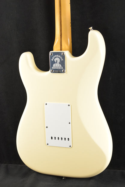 Fender Jimi Hendrix Stratocaster Olympic White Maple Fingerboard
