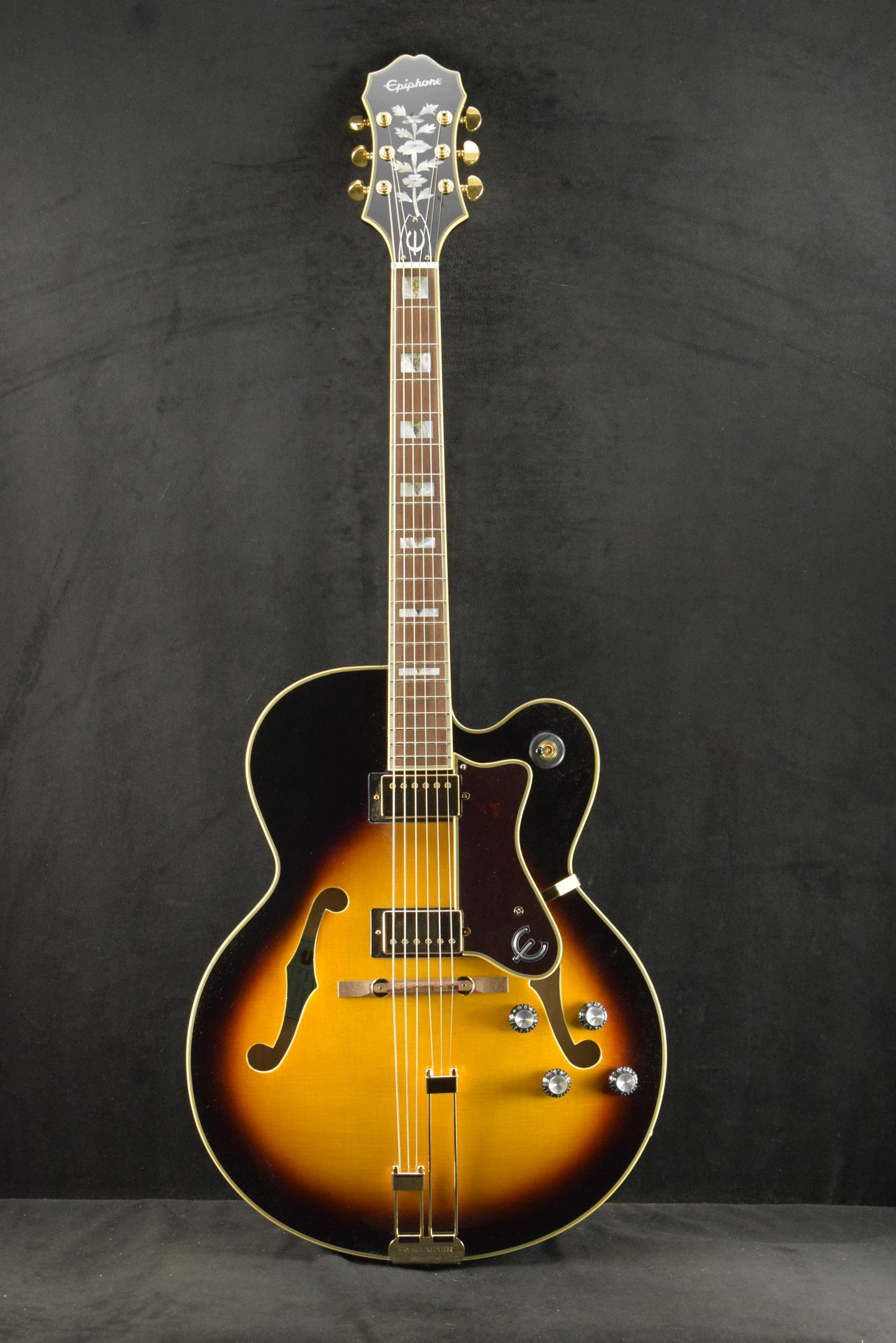 Epiphone Broadway Vintage Sunburst with Hardshell Case!