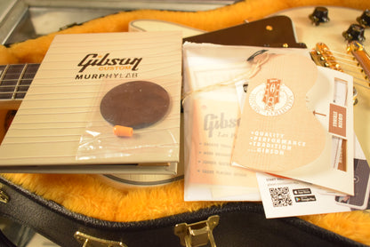 Gibson Murphy Lab 1957 Les Paul Custom 2-Pickup Alpine White Ultra Light Aged Fuller's Exclusive
