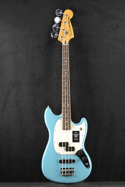 Fender Player II Mustang Bass PJ Aquatone Blue Rosewood Fingerboard