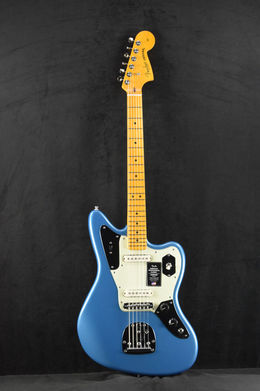 Fender American Professional Classic Jaguar Faded Lake Placid Blue Maple Fingerboard
