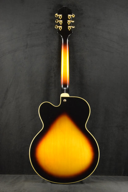 Epiphone Broadway Vintage Sunburst with Hardshell Case!