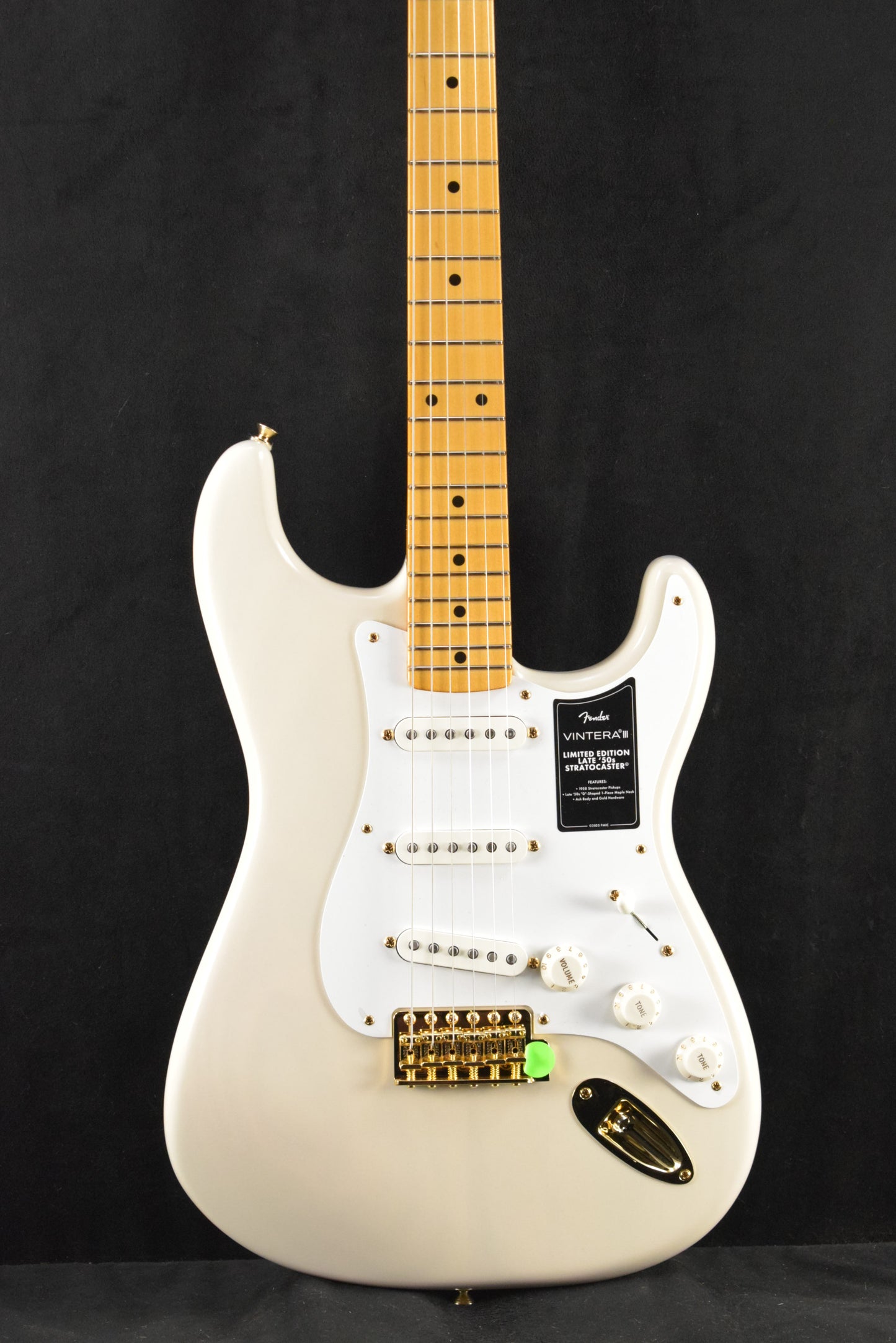 Fender Limited Edition Vintera III Late '50s Stratocaster White Blonde Maple Fingerboard